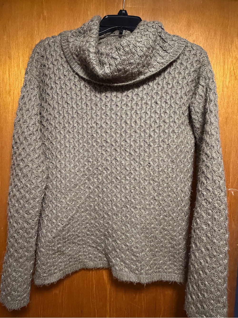 Sonoma Cozy Cable-Knit Cowl Neck Sweater